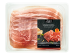 Deluxe Prosciutto di San Daniele DOP: fatias finas, embalado.