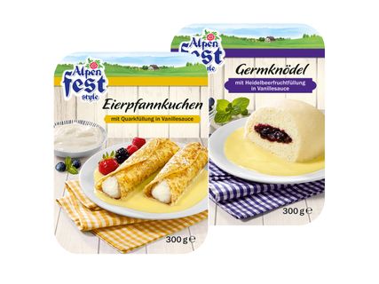 Alpenfest Süßspeise