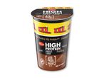 Milbona's XXL High Protein Chocolate Pudding, 40g protein per pot.