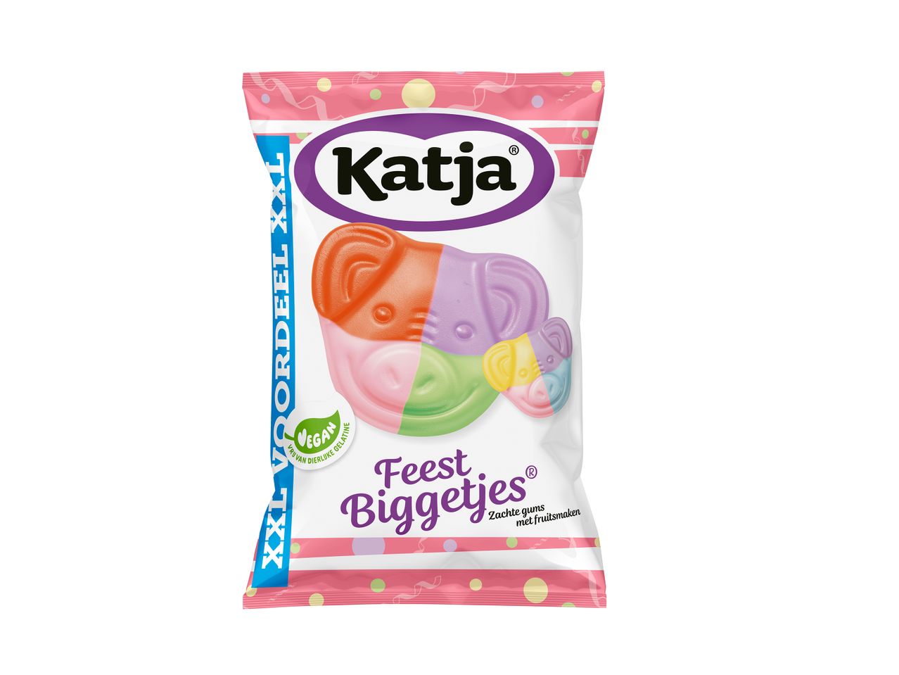 Katjia Fest Biggetjes: Vegane gummies in de vorm van biggetjes.