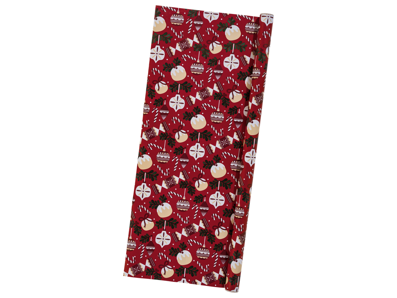 CRELANDO® dāvanu papīrs ar Ziemassvētku rakstu