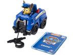 Brinquedo PAW PATROL Chase com veículo azul e gancho de reboque.