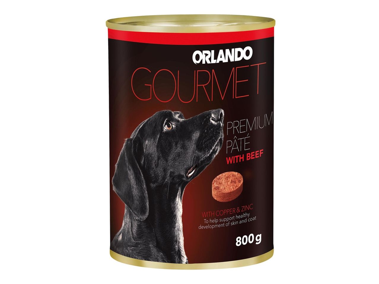 Orlando Gourmet: Prémium marhapástétom kutyáknak.