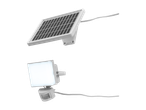 Solarna LED-luč z detektorjem gibanja in ločeno solarno ploščo.