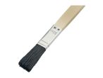 A 20mm paint brush with a wooden handle and black bristles.