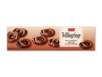 En æske med chokoladeringe i mørk og mælkechokolade, 62g.
