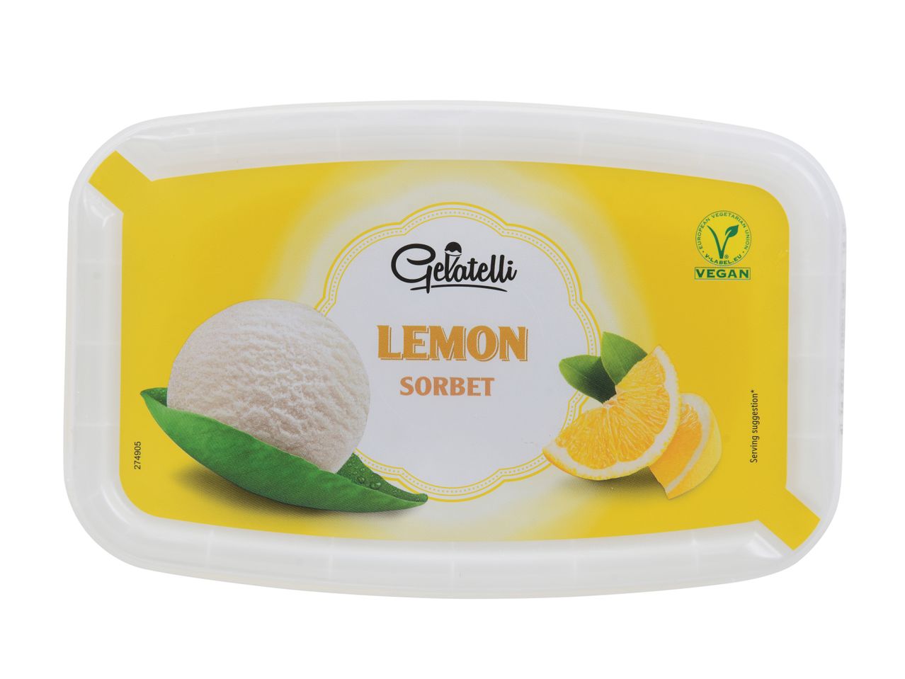 Ver empliada: Gelatelli® Gelado Sorvete de Limão - Imagem 1