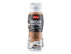 Milbona coffee flavour high protein drink, 20g protein.