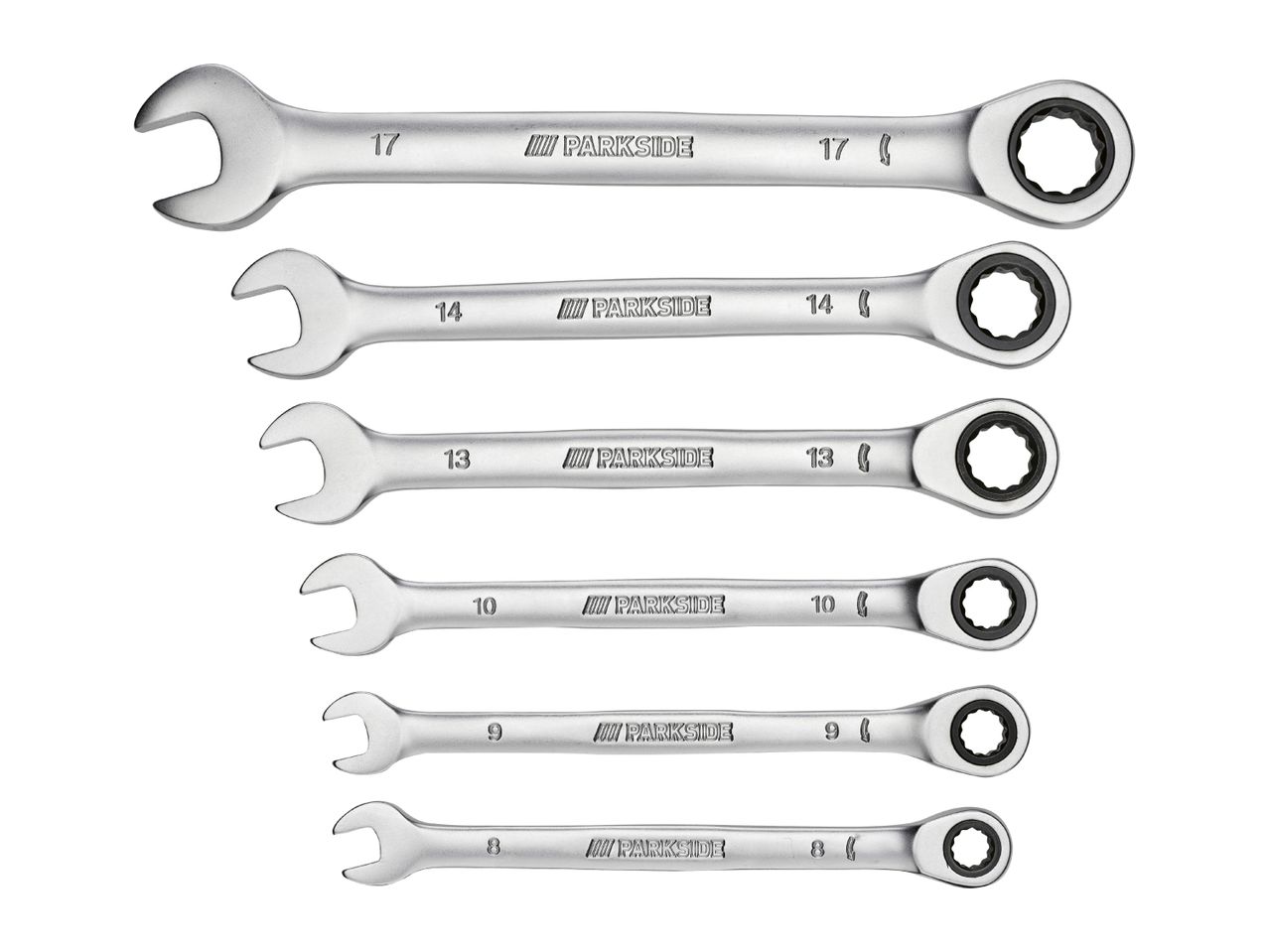 Parkside Ratchet - 6 Piece Set