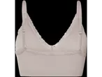 Sutien sport bej deschis, fără balene.