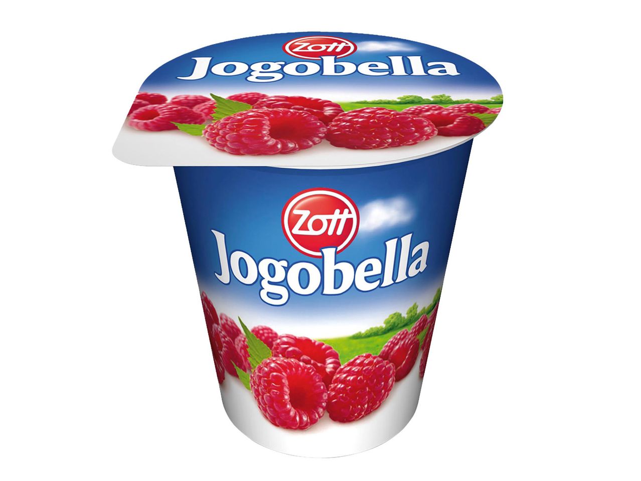 Zott Jogobella málna joghurt.
