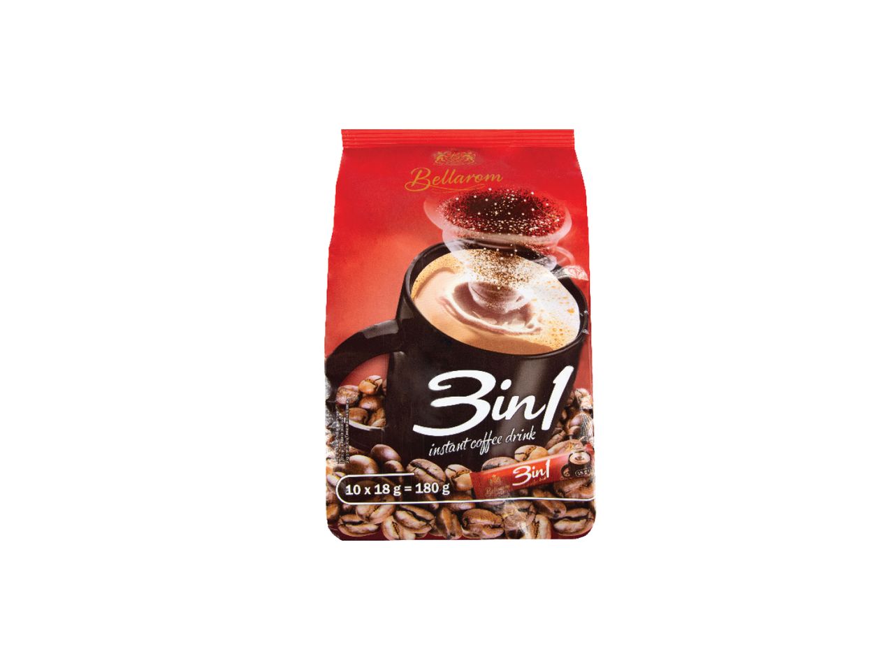 Pakovanje instant kafe 3in1.