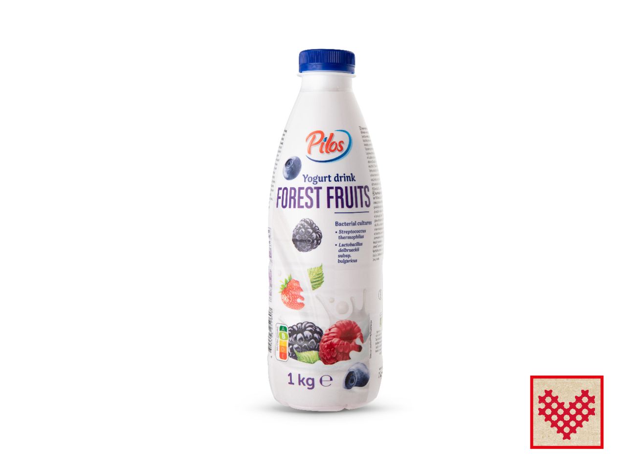 Boca Pilos jogurt napitka s okusom šumskog voća.