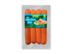 Veganske røgsmagsstænger lavet med ærteprotein, 200g, 4 stk.