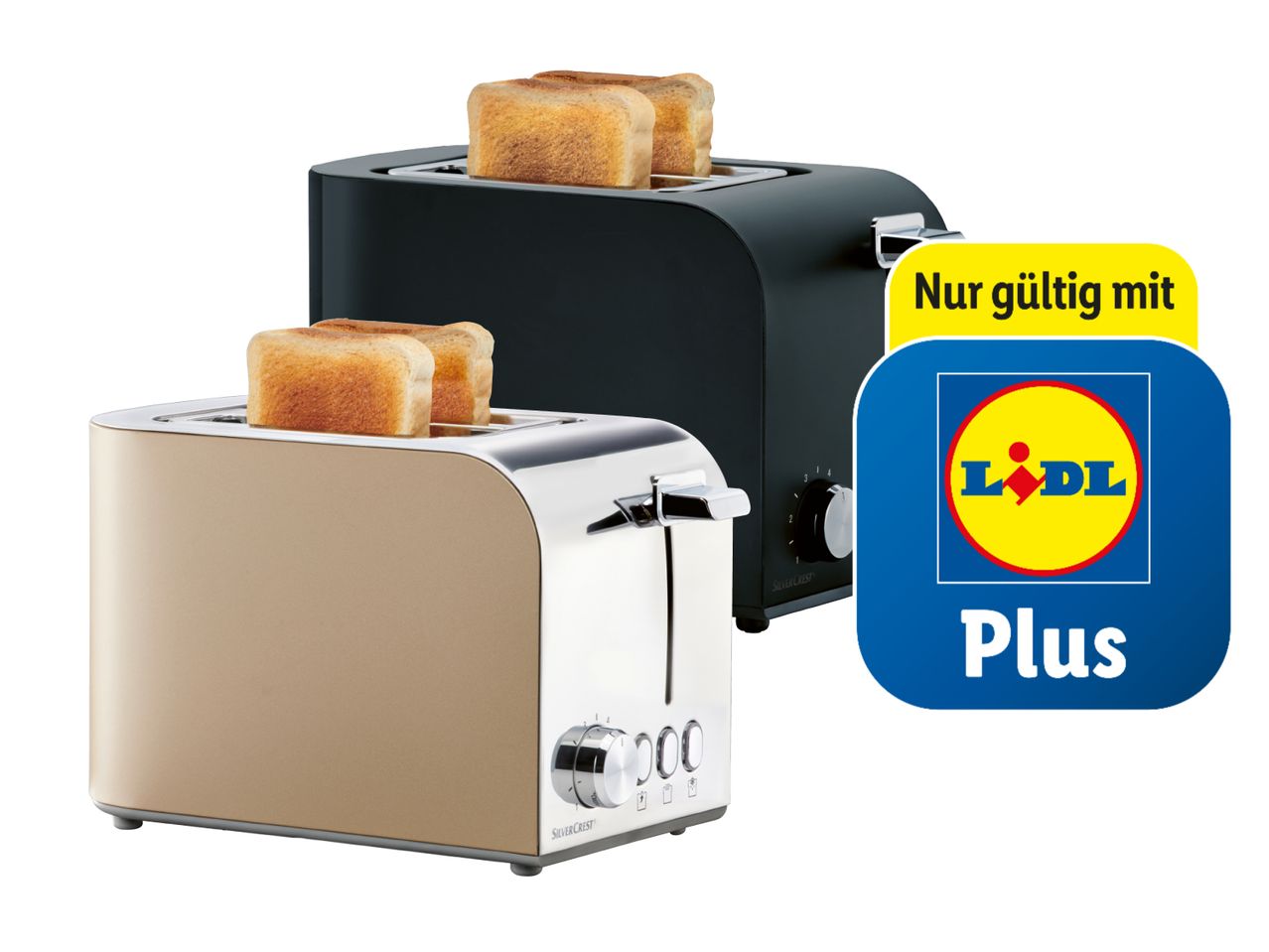 Gehe zu Vollbildansicht: SILVERCREST® KITCHEN TOOLS Doppelschlitz-Toaster - Bild 1