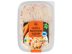 Салата с макаронени изделия, зеленчуци и свинско месо, 400g, с Nutri-Score C.