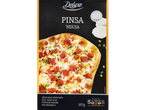 Deluxe Pinsa 'Nduja with spicy pepperoni sausage and mozzarella on a focaccia-style base.