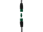 Conectores de mangueira GARDENA para irrigação.