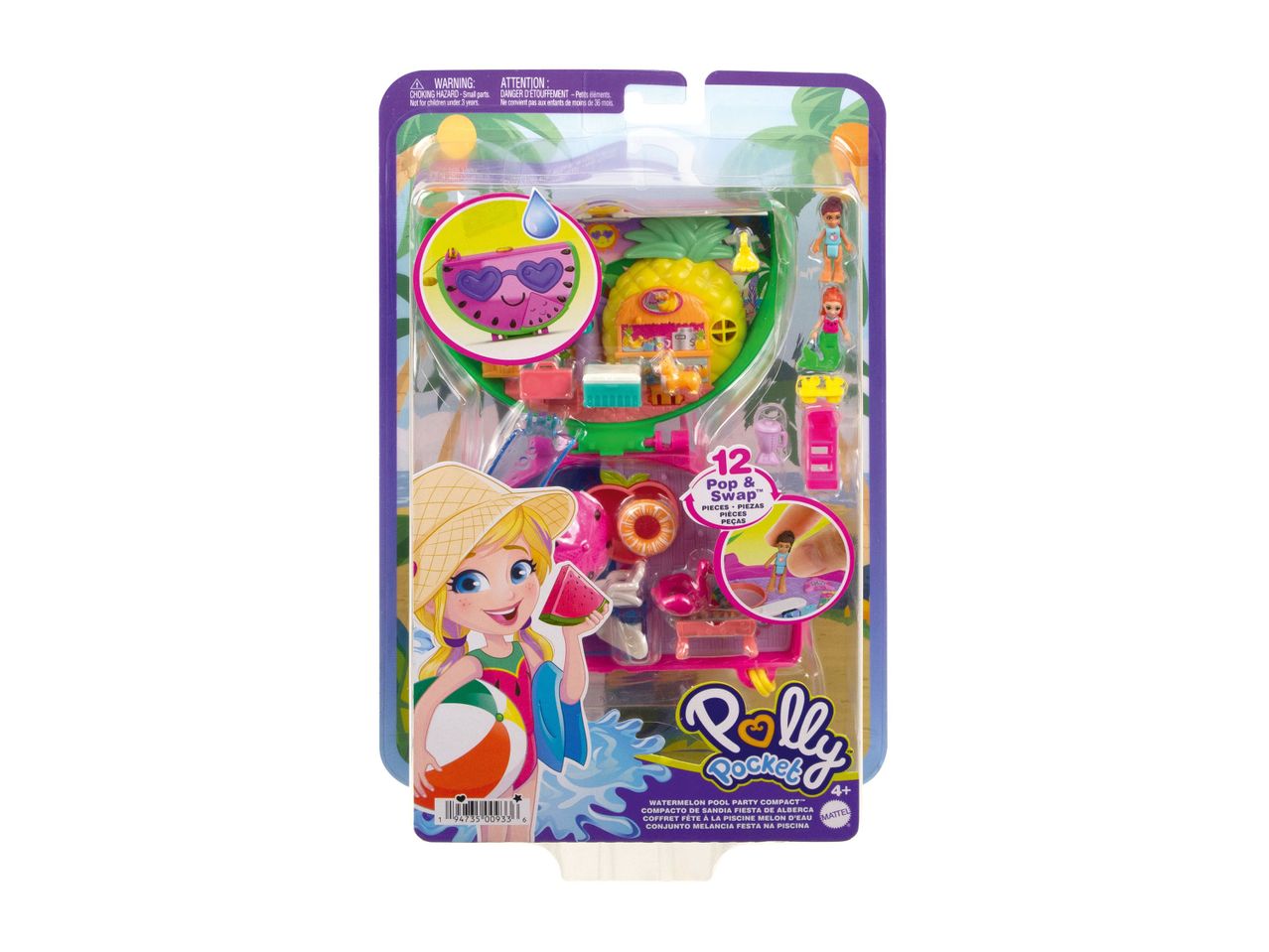Go to full screen view: Polly Pocket Compact - Image 2
