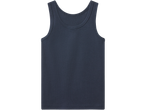 Dark blue men's tank top