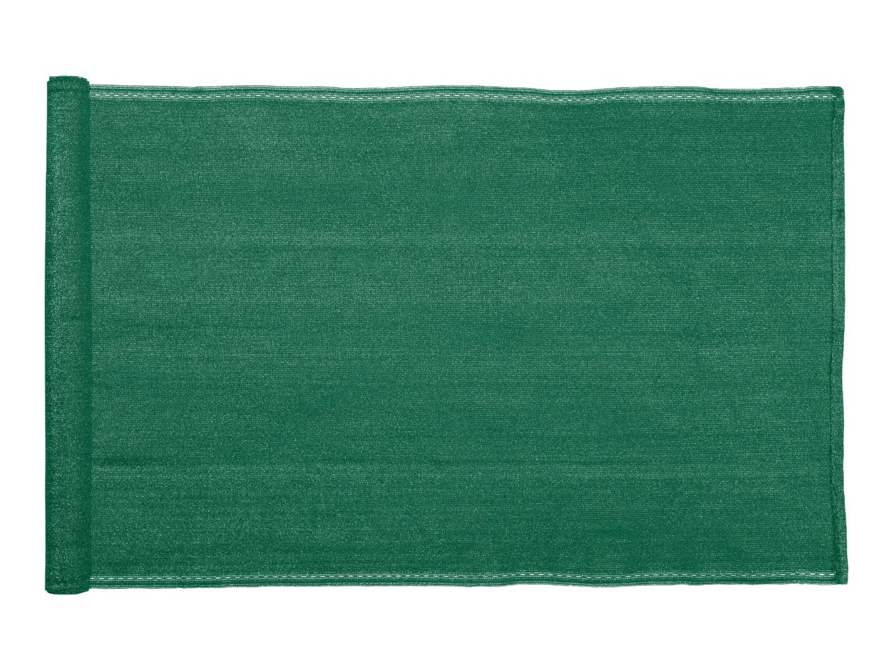 Green privacy screen roll