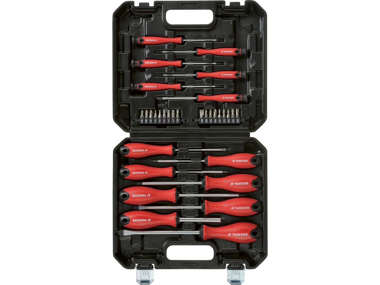 Go to full screen view: Parkside Screwdriver Set - 32 Piece Set - Image 1