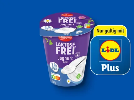 Milbona Laktosefreier Naturjoghurt