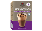 BELLAROM Latte Macchiato, aromă dublă de ciocolată și mocha, 8 porții, 184g.