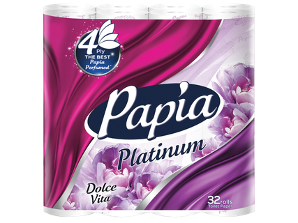 PAPIA PLATINUM Тоалетна хартия