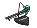 Soprador de folhas Parkside com saco coletor.