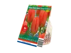 Packaging of 'Tulipa Fosteriana Orange Brilliant' tulip bulbs with 8 bulbs.