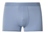 Light blue men's boxer briefs with a white striped waistband.
