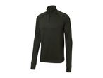 A dark-green long-sleeve Puma half-zip thermal top.