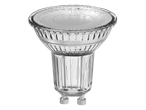 Osram LED žarulja, tip GU10, s prozirnim staklom i bazom s dva pina.