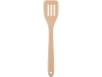 SILVERCREST® Kitchen Utensils: Wooden slotted spatula with three slots