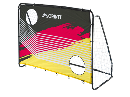 CRIVIT Fußballtor mit Torwand