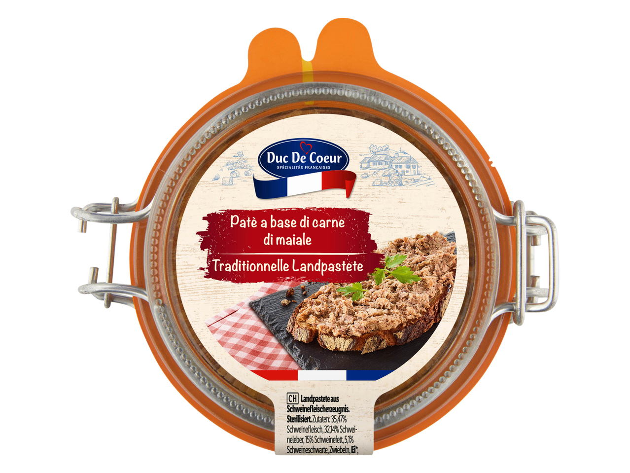 Patè a base di carne di maiale