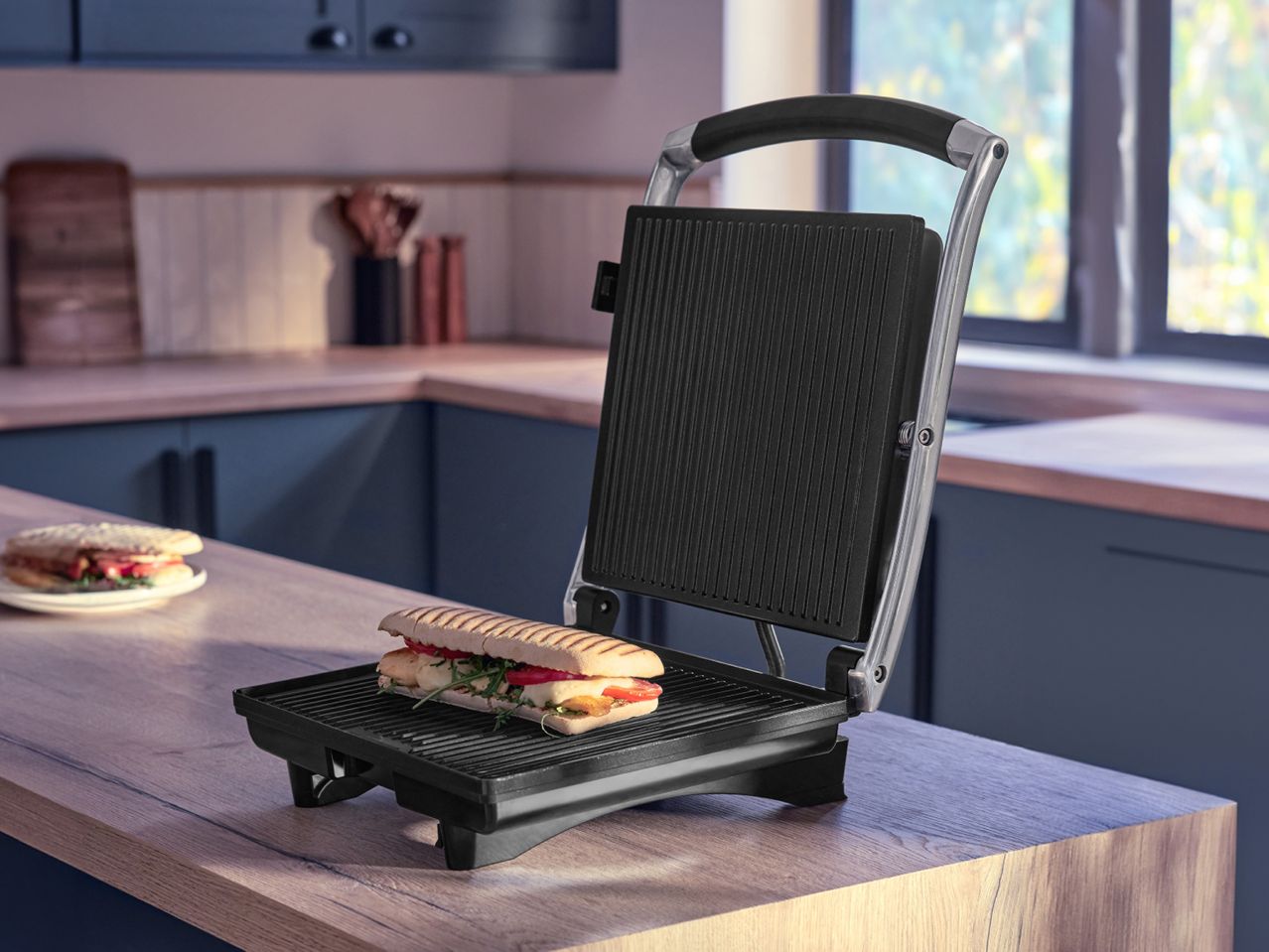 2i1 panini- og kontaktgrill