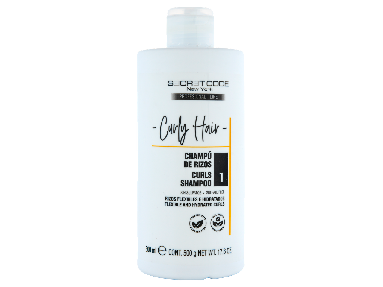 Champô/Máscara de Cabelo Profissional de Caracóis