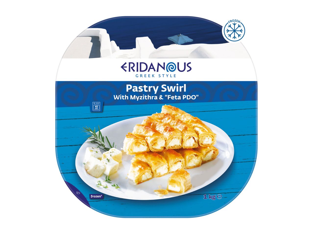 Eridanous Pastry Swirl with Myzithra and Feta