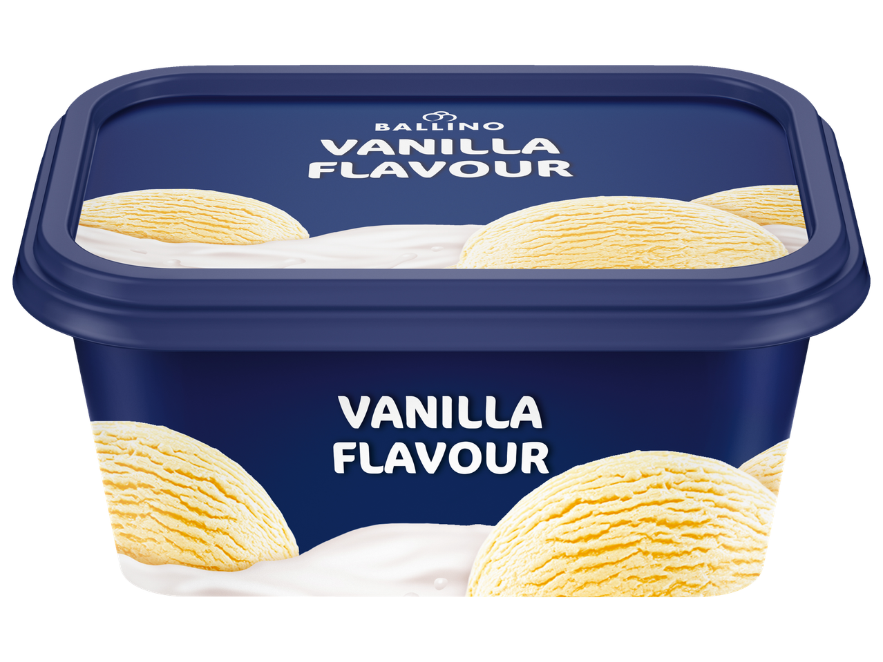 Posuda Ballino sladoleda sa ukusom vanile.