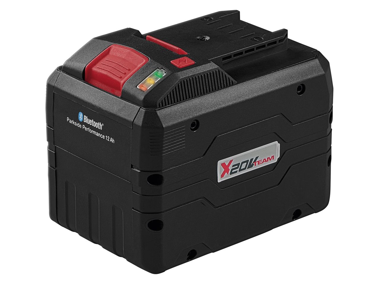 Batteria Parkside Performance 12 Ah con Bluetooth e tecnologia X20V Team.
