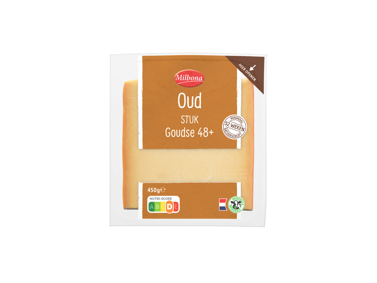Milbona Oud Goudse 48+ kaas.