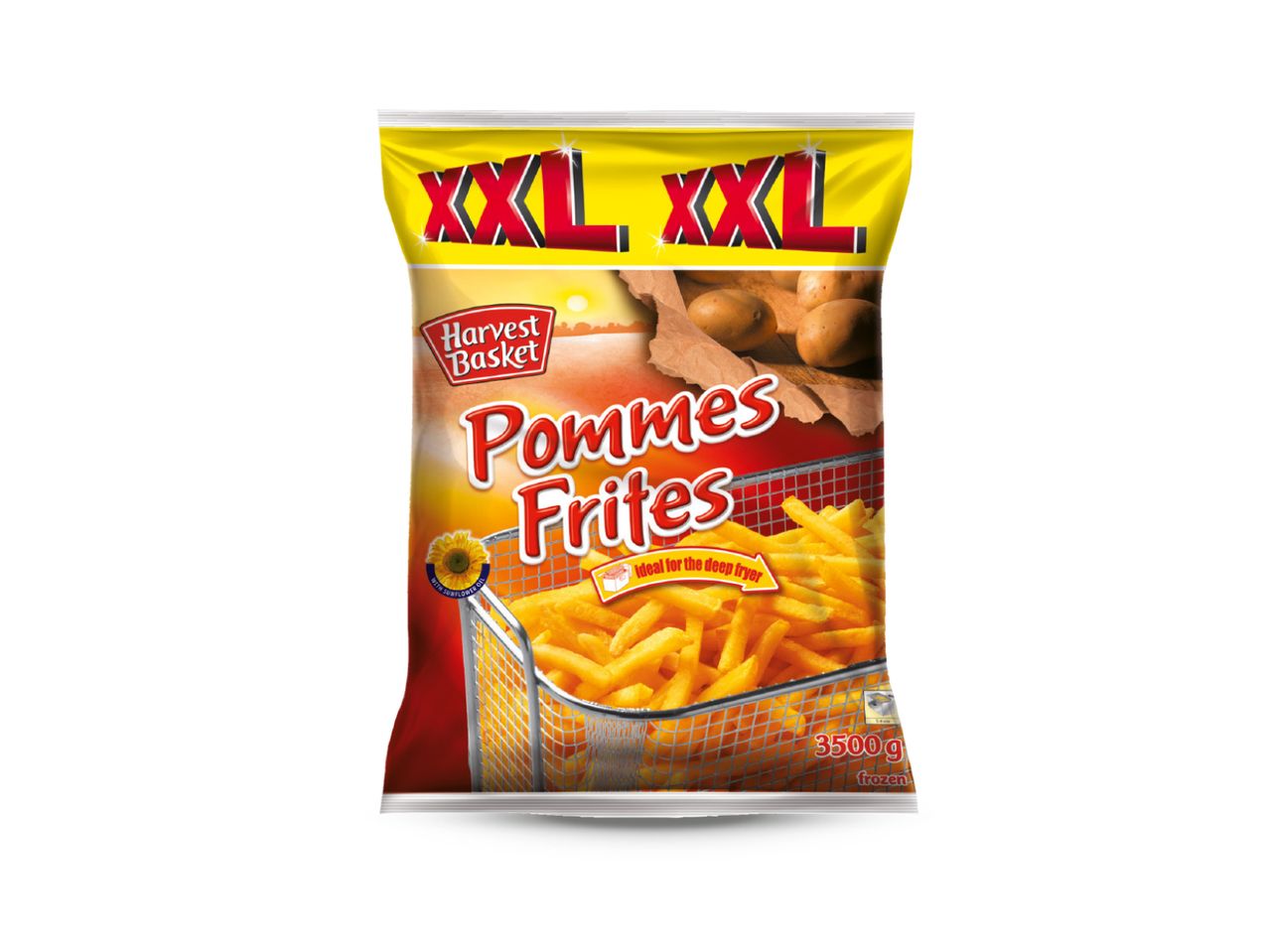 Harvest Basket XXL Pommes Frites, 3500g, smrznuto