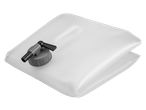 Garrafão de água dobrável CRIVIT com torneira, branco