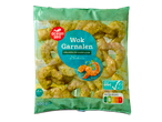 Ocean Sea wokgarnalen met kruiden en knoflook.