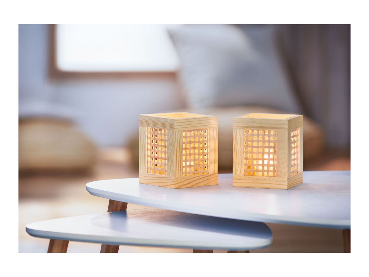 Go to full screen view: Livarno Home Lantern Set - 2 pack - Image 2