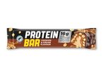 En proteinbar med cookies & cream smag, 16g protein pr. bar.