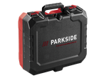 Fekete és piros PARKSIDE PERFORMANCE szerszámtáska prémium akkus ütvecsavarozóhoz.