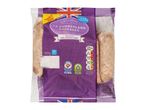 Birchwood Cumberland sausages, 100% British pork.